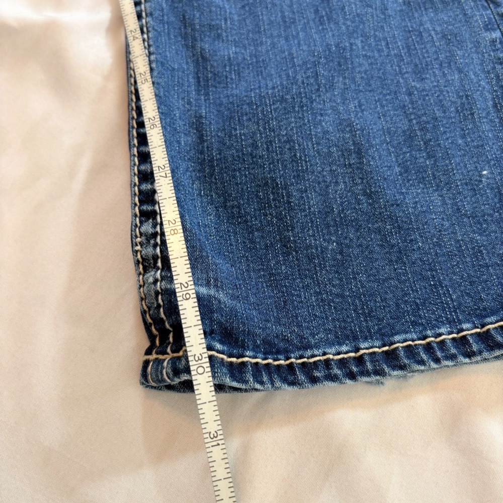 Silver Jeans Co Suki Straight Leg Jean Women W34 L30 Mid Rise Stretch Blue Denim - Picture 9 of 10